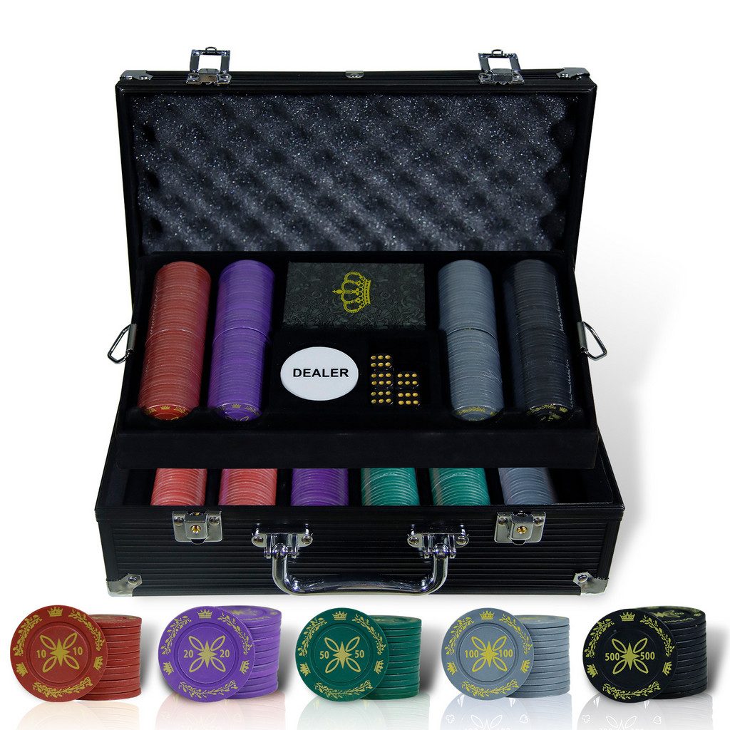 CCLIFE Profi Pokerset 300/500 PCS